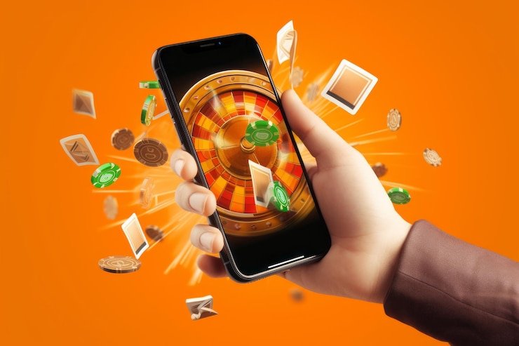 Người dùng đặt kèo cá cược thể thao trên điện thoại di động